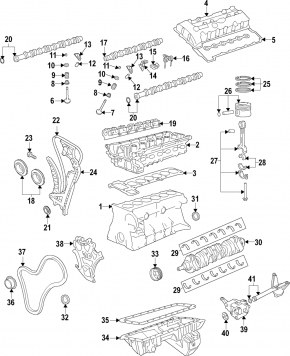 BMW 7 G11 G12 16-19 B58B30A Engine