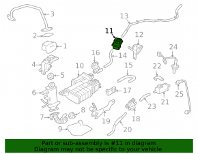 Mitsubishi Outlander 22-25 2.5 Fuel Canister Filter