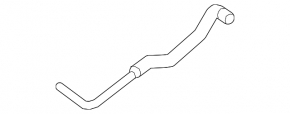 Lower cooling hose for Nissan Leaf 13-17