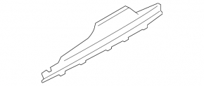 Rear bumper bracket central BMW 4 F32/33/36 14-20 M Pack