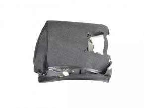 Rear seats, 2nd row, Nissan Leaf 13-12, heated, black leather, upper part, water damage