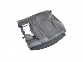 Rear seats, 2nd row, Nissan Leaf 13-12, heated, black leather, upper part, water damage
