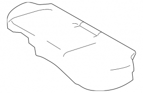 Rear row of seats 2nd row Subaru Forester 19- SK black with gray, for cleaning, scratch