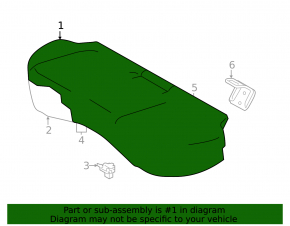 Rear row of seats 2nd row Subaru Forester 19- SK black with gray, for cleaning, scratch