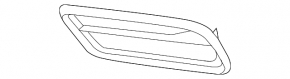 Front bumper grille right Acura MDX 14-16 prerest