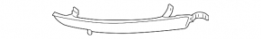 Right fog light frame for Kia Optima 11-13 pre-restyling