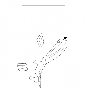 Front right mudguard for Audi Q5 8R 09-17