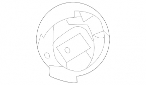 Front left door tweeter Mercedes GLS-class X166 13-19