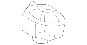 Front left door tweeter Mercedes GLS-class X166 13-19