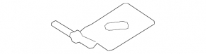 Rear left muffler bracket Ford C-max MK2 13-18