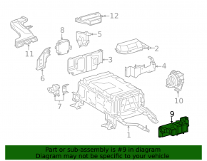 Lexus ES300h Battery Fuse Box 13-18