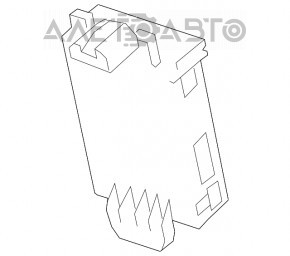 Mazda CX-5 comfort unit 17-23 broken mount