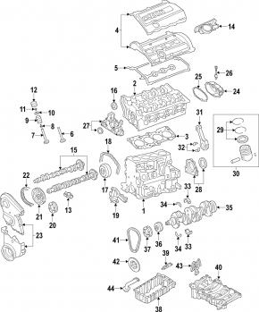 Phase regulator valve VW Atlas 18- 2.0T, 3.6 intake VR6