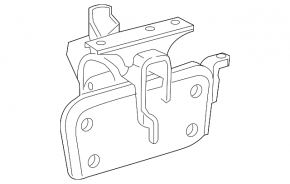 Left engine mount for Toyota Rav4 13-18