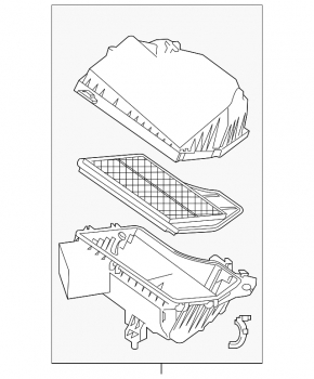 Air Filter Housing Nissan Altima 13-18