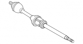 Drive half shaft front right Volvo XC40 19-23