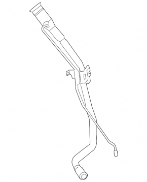 Fuel filler neck Subaru Forester 19-24 SK
