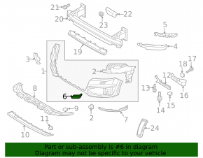 Headlight washer plug left Audi Q7 16-19