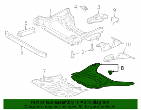Automatic transmission protection for Lexus LS460 LS600h 07-17