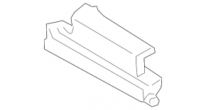 Foam plastic trunk box right BMW 3 G20 19-