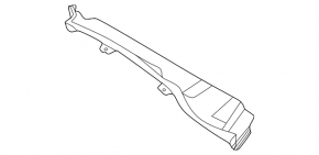BMW X3 G01 18-21 Rear Windscreen Wiper Grille Tray