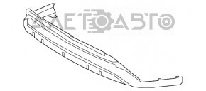 Front Bumper Lip Toyota Highlander 20-23 Structure