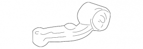 Lexus LX 98-07 rear differential bracket, external