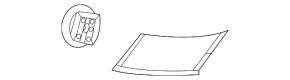 Front fender trim upper right Toyota Rav4 19-