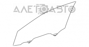 Front left door glass for Toyota Highlander 14-19