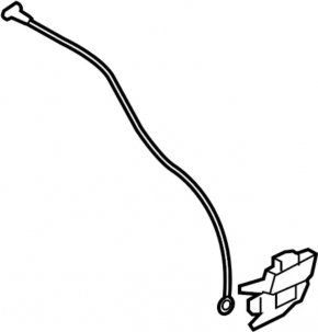 Trunk lid lock Infiniti G25 G35 G37 4d 06-14