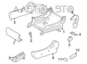 Lexus RX300 98-03 Passenger Seat Control