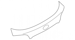 Subaru Outback 15-19 trunk lid trim