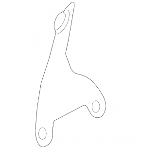Bracket for the right intake pipe Porsche Cayenne 958 11-17 Hybrid