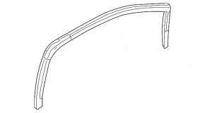 Front right glass seal Ford Explorer 11-19