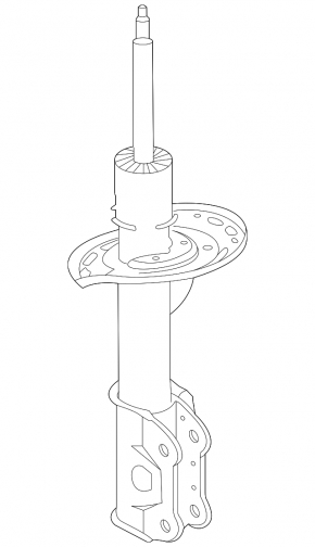 Shock absorber front right Ford Explorer 20-24 3.0T