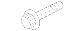 Audi A3 8V 15-20 Crankshaft Pulley Bolt