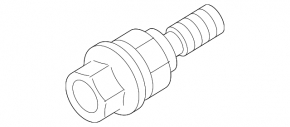 Wheel bolt d19 M14x1.5 Porsche Cayenne 19-26