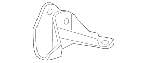 Engine bracket right upper Lexus RX400H 06-09