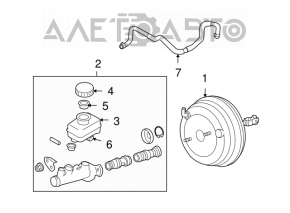 Subaru Forester 08-13 SH vacuum booster