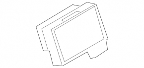Monitor, display, navigation Nissan Murano z50 03-08