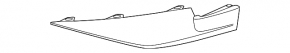 Left front bumper molding for BMW 3 G20 21-25 M3