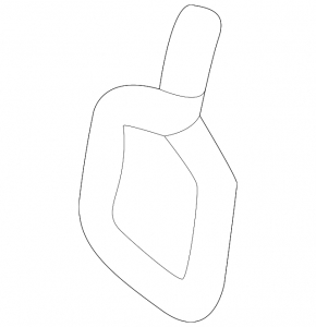 Hood lock bracket left Infiniti Q50 14-