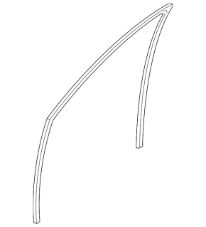 Glass seal front right Honda HR-V 16-22