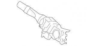 Steering column switch left Subaru XV Crosstrek 18-23 without auto