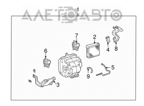 Heater assembly for Toyota Solara 2004-2008