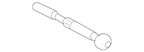 Left steering rod for Mercedes X247 GLB 20-26