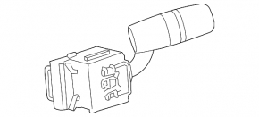 Steering column switch right Mazda 3 14-18 BM for rain sensor