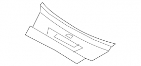 Jaguar I-Pace 19-23 Central Hood Trim