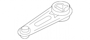 Rear engine mount for Nissan Cube 08-14 1.8