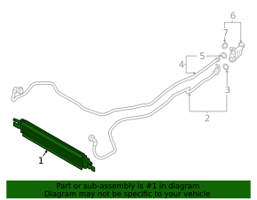 BMW 3 Series G20 21-25 Plug-in Transmission Cooling Radiator